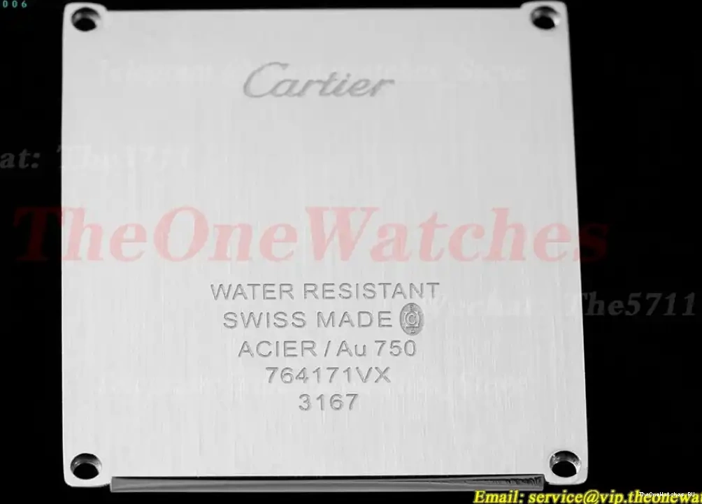 Dial White Tank 27.4mm AF LE Solo YG Dia Quartz 0401